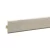Wooden Skirting, Size 240x4.5x1 cm, light grey Color, Model Number 487151