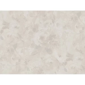 Italian Wallpaper Floral Design 10mx0.53m Light Beige | Balbaid Decor Company