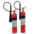CO2 Fire Extinguishers NAFFCO Model 2NC-ASN	 Capacity 2 KG Portable Global-Mark Certified Approved