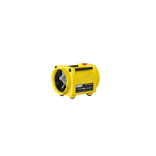 مروحة UPPER VAC 8" بقوة 1/3 HP ووزن 20 lbs خفيفة الوزن، 115V/230V | رضا للسلامة