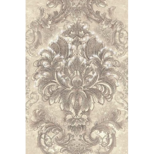 Italian Wall Covering Beige Color Length 10 m Width 0.73 m Model 25207 | Balbaid Decor Company