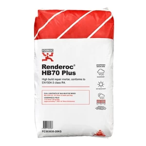 Non Shrink Repair Mortar Renderoc HB70 Plus 20 kg | Fosam Company Limited
