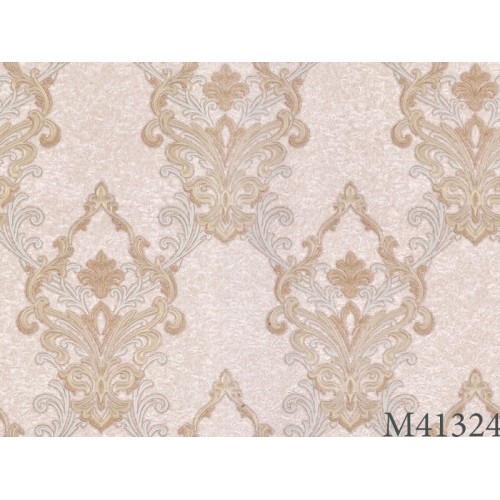 Classic Wall Covering Beige, 10m Length x 1.06m Width, Model 41324 | Balbaid Decor Company