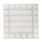 Concrete Decorative Tiles for Flooring, Dimensions 40×40×5 cm, Cement Color | Al Sarif Company, model CONT-40405-GY-D43