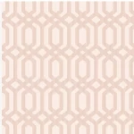 ورق حائط بلجيكي لون وردي تصميم هندسي، مقاس 10 م×0.53 م، موديل ميرياد