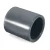 UPVC Coupling Outer Diameter 75 mm, Length 83mm, Grey Color | Cosmoplast
