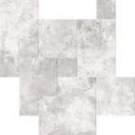 Crosscut Porcelain Tiles, Matte Surface, Size 50×50 cm, Gray Color, 10 mm Thickness