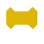 بلاط رصيف انترلوك حرف اي   براند الارمك  سمك  6 سم اللون تان