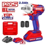 Cordless Impact   Wrench   20 volt   Emtop   