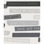 German wall Covering for youth and children, size 10 m x 0.53 m, gray color, model 458916 