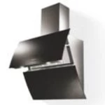 شفاط تركيب جداري ستانلس ستيل مع زجاج، عرض 90 سم، قوة شفط 860 م³، تحكم إلكتروني