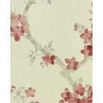 Italian floral wallpaper, beige color, length 10 m, width 0.53 m, model number 32484