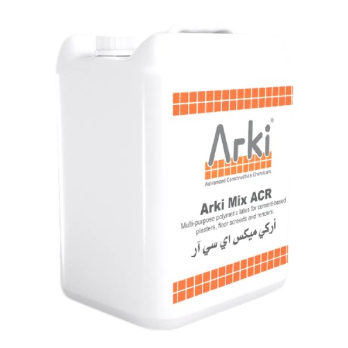 لاتكس بوليمر محسن للخلطات الاسمنتية ARKIMIX ACR، معدل للجص والأرضيات | اركي لكيميائيات البناء المتقدمة