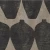 Belgian Patterned wallpaper, size 1.005 cm x 70 cm, beige with black color, model Terra
