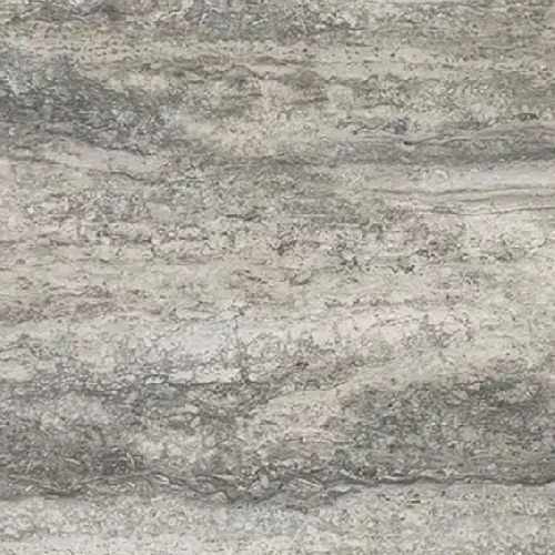 صفائح الطين المعالج ترافرتين مقاس 600×1200 مم رمادي فاتح | MCM Clay Cladding