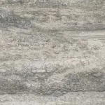 Travertine treated clay slabs for exterior and interior use, Light Grey, Size 600×1200 mm