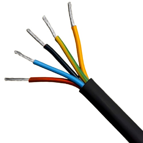 AL/PVC/PVC Stranded Aluminum Electric Cable 4.5 Core 4x300+150 sq mm 0.6/1kV 500 M | Bahra Cables
