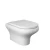 Wall Mounted Ceramic Toilet Turkish, Round, White