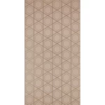 ورق حائط هولندي تصميم هندسي مقاس10 م×0.53 م، لون بني، موديل 17462