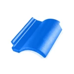 Classic Concrete Roof Tile Cool Blue Gloss, Size 20×260×420 mm, 12 Bar Pressure | Al Diyar Al Ateqa