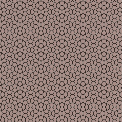 ورق حائط بلجيكي تصميم هندسي بني، مقاس 10 م×0.53 م | شركة ابيات موديل بروجيا