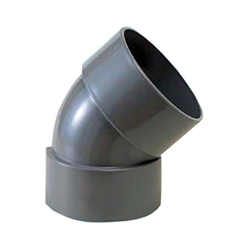 UPVC Elbow 22.5° Size 3/4 inch Gray Color | Al mona for innovative pipe solutions