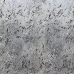 تكسيات داخلية بديل خشب 3D PS، مقاس 2900×120×12 مم، لون رمادي مع أسود