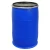 Plastic drum 120 Liter, Open Top, Hight 78 cm, Made of Polyethylene, Blue Color