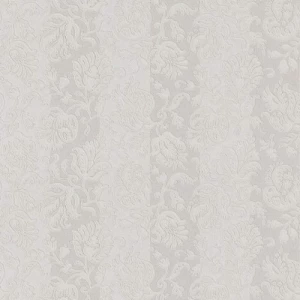 Italian Striped Wall Covering 10m x 1.06m Pale Gray, Model 5445 | Balbaid Decor Company