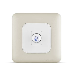 Spectra Push Dimmer Switch 500W 220V 1-Gang Champagne Gold 70x70mm ACFA Modern