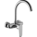 Chinese kitchen sink mixer, chrome color, Koonee brand
