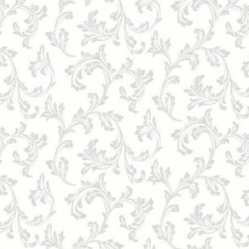 Wallpaper Tree-Patterned Design 15.6m×106cm Snow White Grey | Luxury line