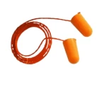  3M Earplugs 100 Pairs, with Cord, orange color