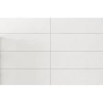 Ceramic wall, height 1 cm, size 30×90 cm, gray color, Marrakech model.