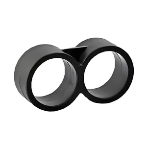 LDPE Plastic Eye End Plug 22 mm, Black Color | Al Wasail