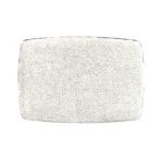 Interlock Sidewalk Tiles, white Color, CLASSICO Design, Size 6×11×6 cm | Al Wasad Industrial