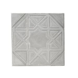 Cement Tile for Walls 40x40x4 cm Cement Color | Al Sarif Building Materials