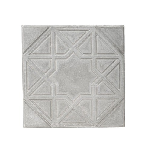 Cement Tile for Walls 40x40x4 cm Cement Color | Al Sarif Building Materials
