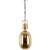 Gold Ceiling Hanging Fixture Classic Design, 100 cm Wire, Piece Dimensions 45x20 cm