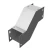 Cable Trunk Inside Riser (SC) 2.0mm Thick, 60mm Height, 450mm Width, Pre Galvanized Steel | Bahra Cables - Image 2