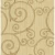 Classic wall covering, beige color, length 10 m, width 0.53 m, model number BC61503