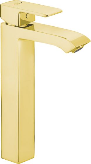 KLUDI Washbasin Mixer 350 mm Length, Gold Color | ALHashim Sanitary Tools