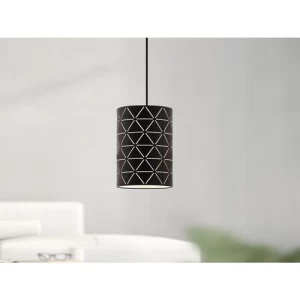 RAMON Hanging Light Length 1100 mm Width 160 mm E27W LED Black and White | RAMON