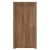 Premium solid wood doors, size 235 x 115 cm, brown, 6 cm thick, model TR17