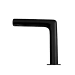 Washbasin Tap Three Hole, Width 16 cm, Height 19.2 cm middle, Matt Black Color