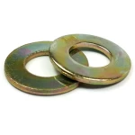 Steel A36  Flat Washer Size 45 mm Yellow Color        | Salaba Company