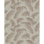 ورق جداري تصميم مشجر بني فاتح ، طول 10 م، عرض1.06 م، موديل 46736