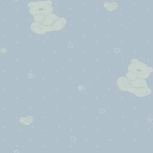 Kids Wall Decoration 10 mx50 cm Light Blue | GHW-0104