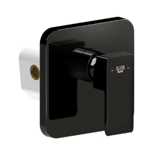 Single Lever Concealed Shower Mixer Black Color Single Line | ALHashim Sanitary Tools