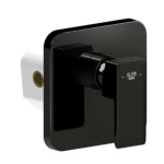 Single Lever Concealed Shower Mixer, Black Color, Single Line